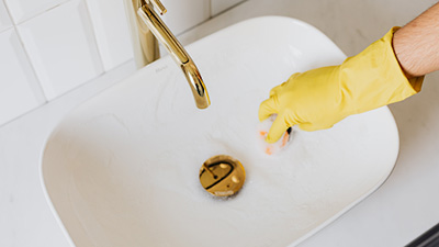 Spring Cleaning Sink